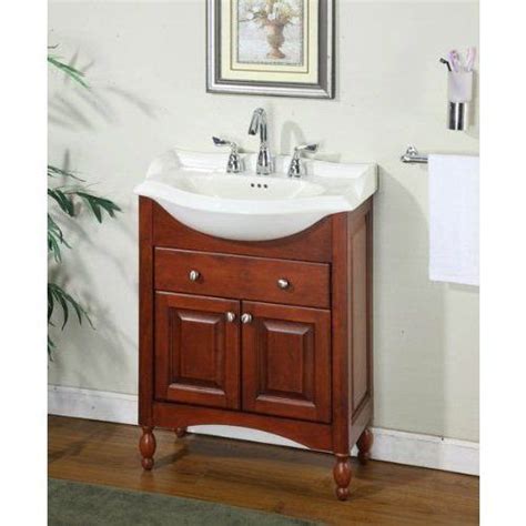 32 cast iron door dickenson bathroom sink vanity q770m. Narrow Depth Bathroom Vanities Maximizing Small Space ...