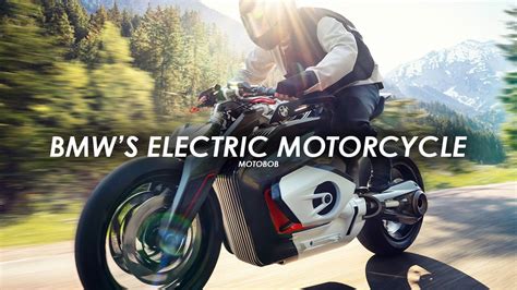 Bmw Electric Motorcycle Concept Unveiled Vision Dc Roadster 2019 Youtube