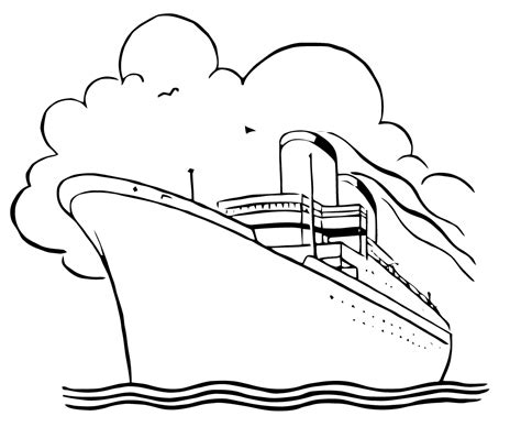 Step by step tutorial, teach you how to draw this cartoon cruise ship, very simple. Ephemeraphilia: Free Vector Art: Cruise Ship | Free clip ...