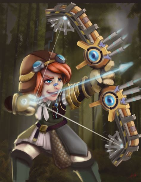 Legendary Lady Gnome Archer Gnomes Chibi Characters Dnd Characters