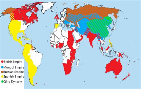 Mapping The Biggest Empires In World History Infographic Vrogue