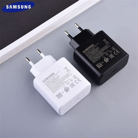 Samsung Ep Ta845 45w Usb C Super Fast Charging Wall Charger Black Kwkap