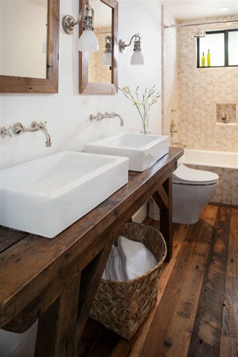 Waschtisch Holz für Aufsatzwaschbecken bauen – Ideen von ...