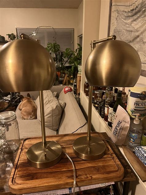 Hextra Hx T1015 Vintage Brass Lamp Two For Sale In Seattle Wa