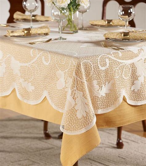 Christmas table cloth rectangular table cover for wedding party hotel tablecloth solid thick polyester cotton dining tablecloths1. I wanted this one....Cornucopia Tablecloth 60 X 84 ...