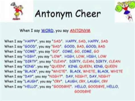 Digital Story - Synonyms, Antonyms, and Homonyms - YouTube