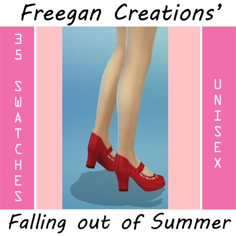 Fc Falling Out Of Summer Set Sundays Best Heels The Sims 4 Create A