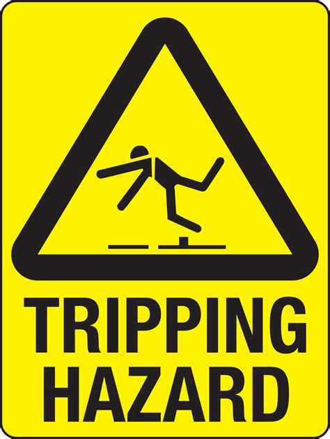 Tripping Hazard Safety Posters Safety Posters Australia The Best Porn