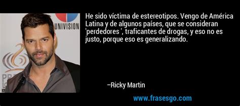 He Sido Víctima De Estereotipos Vengo De América Latina Y D Ricky