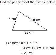 In general a triangle is defined by its side length and the angle between the two sides. What is Perimeter? - Definition, Formula & Quiz | Study.com