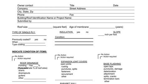 Roof Inspection Report Form ≡ Fill Out Printable Pdf Forms Online