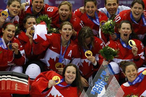 In Pictures Canada Takes Olympic Gold In Women S Hockey The Globe