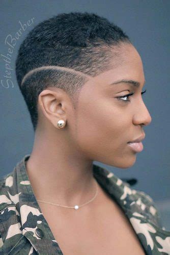 Black Fade Haircut Designs For Women