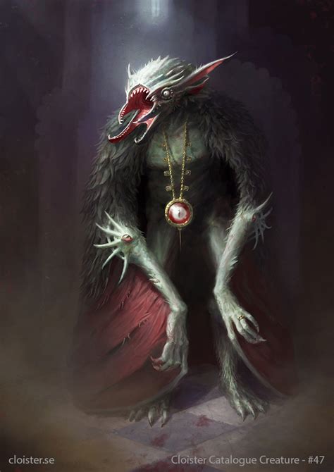 Theemian Vampire Creature Concept By Cloister On Deviantart