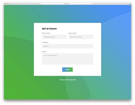 Free Html Form Template Pulp