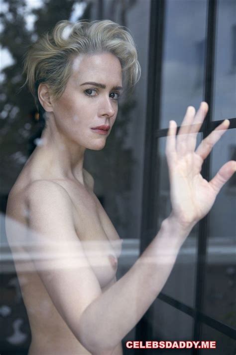 Sarah Paulson Nude Topless Photoshoot The Fappening