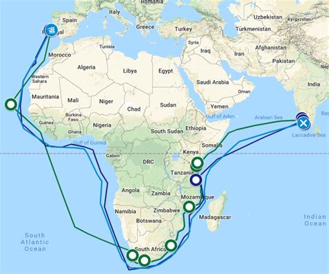 Vasco da gama, 1st count of vidigueira, was a portuguese explorer and the first european to reach india by sea. Vasco Da Gama Route Map ~ sansalvaje.com