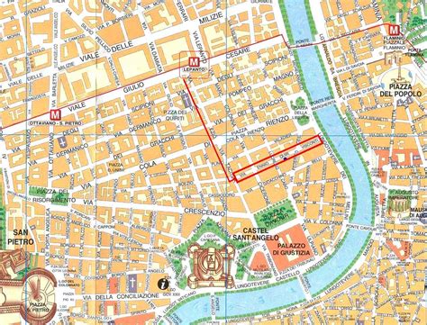 Mapas Detallados De Roma Para Descargar Gratis E Imprimir