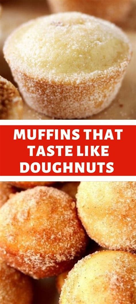 If you like to keep things neat, you can dip just the tops of the. MUFFINS THAT TASTE LIKE DOUGHNUTS RECIPE in 2020 ...