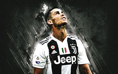 Descargar Fondos De Pantalla Cristiano Ronaldo La Juventus El Grunge