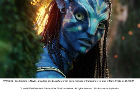 Zoe Saldana As Neytiri In Avatar Zoe Saldana Photo 9607570 Fanpop