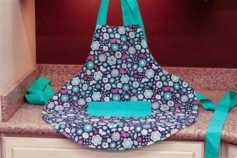 How To Sew An Apron With Free Printable Apron Pattern
