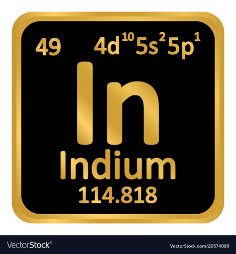Periodic Table Indium Element Periodic Table Timeline