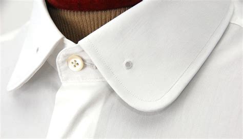 Rounded Club Collars On Mens Dress Shirts