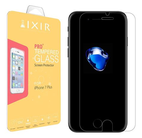 Iphone 7 Plus Tempered Glass Screen Protector Ixir 9h Extreme Hardness Full Hd Easy