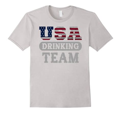 Usa Drinking Team T Shirt Sport Games Unisex Sleeve Bn Banazatee