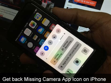 Camera Icon Missing On Iphone Or Ipad How To Fix It