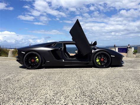 1 Of 1 Black On Black Lamborghini Aventador With Veneno