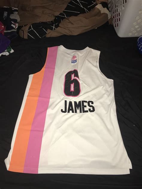 Mens South Beach Edition Miami Heat Lebron James Jersey For Sale In