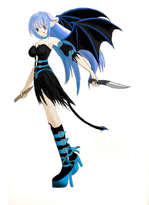 Vampire Demon Girl By Ryu Hi13 On Deviantart