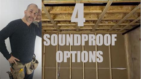 Soundproof What Works And What Doesnt Youtube Sound Proofing