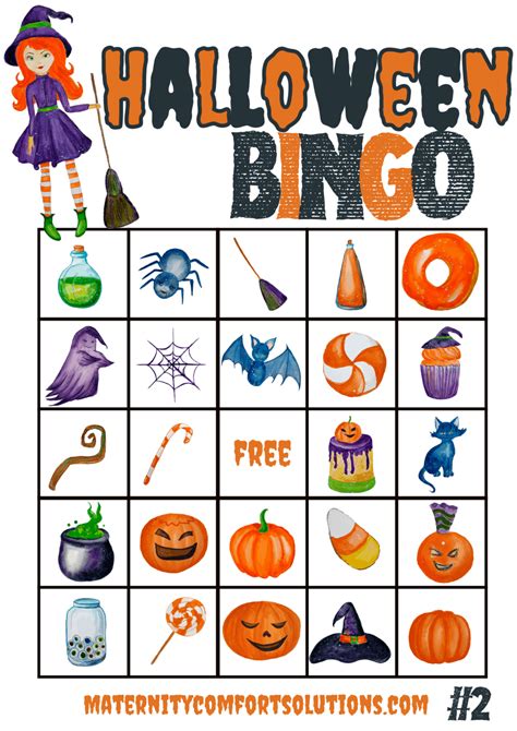 Free Halloween Bingo Printable For Toddlers 2023