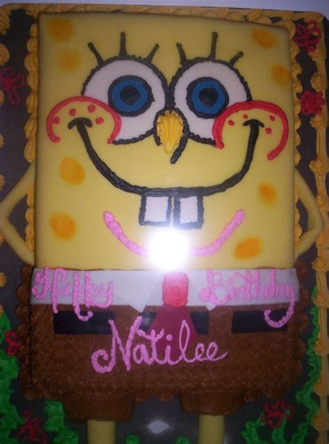 Fondant Spongebob Squarepants Themed Cake Themed Cakes Cake Cake