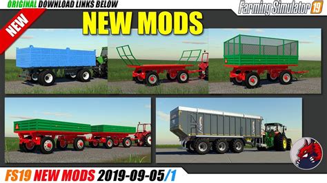 Fs19 New Mods 2019 09 052 Review Youtube