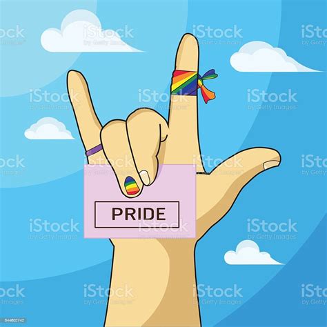 Six Color Rainbow Gay Pride Stock Illustration Download Image Now