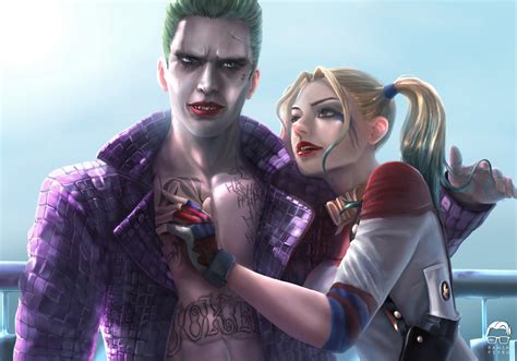 Batman Batgirl Joker Harley Quinn Artwork Art Hd Superheroes