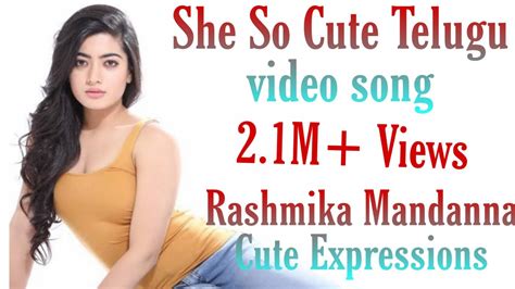 She Is So Cute What Sapp Status Video Song Youtube