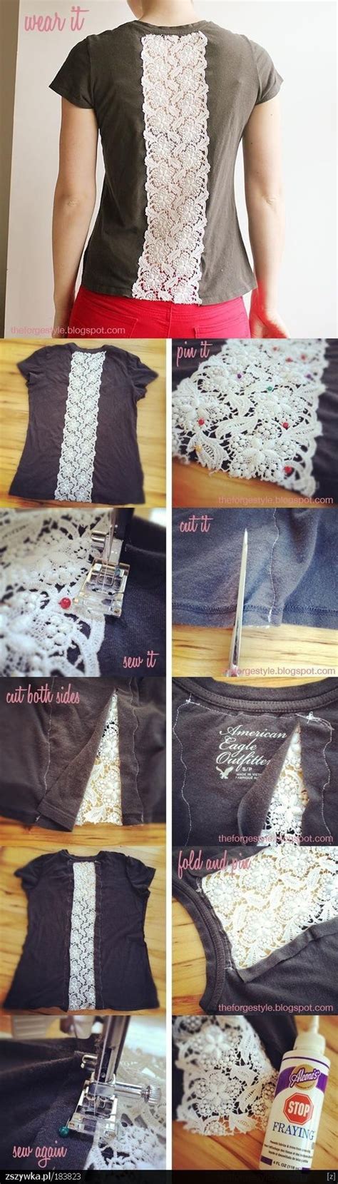 31 Useful And Most Popular Diy Ideas Diy Insert Vintage Lace In T