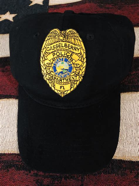 Casselberry Police Hat Gold