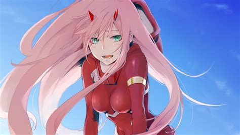 I wish there was a 2560x1080 version for my monitor. Zero Two 1920 X 1080 : Darling In The FranXX Zero Two Hiro ...