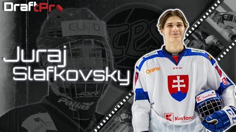 Early Look At Juraj Slafkovsky Draft Prospects Hockey Youtube