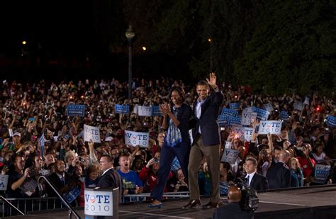 obamas rally for democrats in final push the new york times
