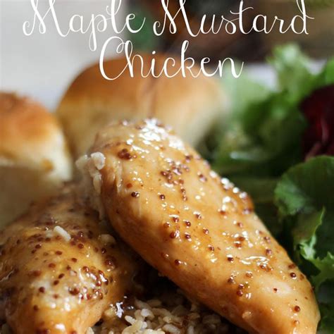 Written and tweak it on subsequent makings. Slow Cooker Maple Mustard Chicken Recipe Main Dishes with ...