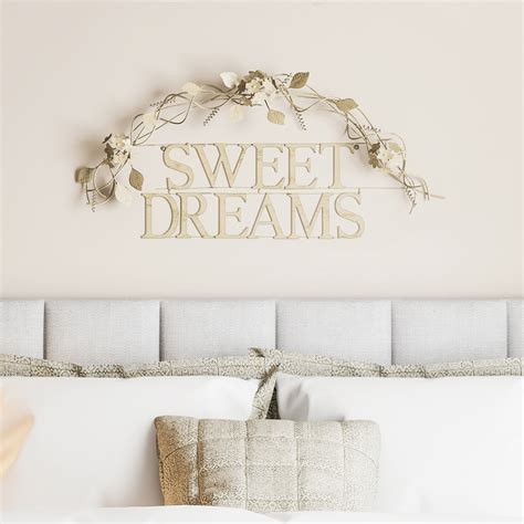 Metal Cutout- Sweet Dreams Decorative Wall Sign-3D Word Art Home Accent ...