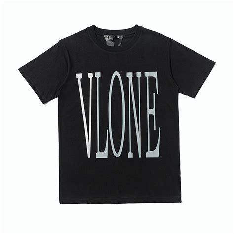 Vlone Basic Black T Shirt Vlone