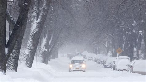 Rochester Weather Winter Storm Spreads Several Inches Of Snow Across Area